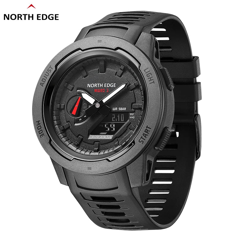 Men's Military Watch Digital  Waterproof 50M Sports