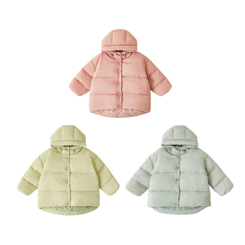 Girls' Hooded Down Jacket